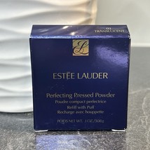 NEW Estee Lauder Perfecting Pressed Powder 01 Translucent .1 oz Refill W... - $71.99