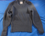 AUTHORIZED USAF AIR FORCE BRIGADE WOOLY PULLY SWEATER 100% WOOL AF BLUE ... - $26.72