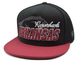 Arkansas Razorbacks TOW Sublime NCAA College Strapback Flat Bill  Cap Hat - £14.38 GBP