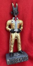 Santeria Vodou Curanderismo Large Funky Diabolus Devil In Gold Mariachi Suit - £59.95 GBP