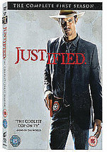 Justified: The Complete First Season DVD (2011) Timothy Olyphant Cert 15 3 Pre-O - £14.85 GBP