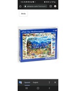 Vermont Christmas Company The Mediterranean Jigsaw Puzzle 550 pcs Ocean ... - £17.81 GBP