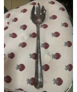 Gerity Georgian Pattern Large 13&quot; long Serving Spoon/fork Silverplated - $13.57 CAD