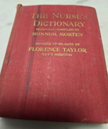 1943 The Nurse’s Dictionary Honor Morton Faber &amp; Faber HC - $19.79