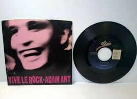 Adam Ant Vive Le Rock 7" Vinyl Record Epic 34-05574 Pop Rock New Wave Gl... - $11.69