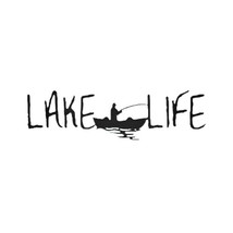 Lake Life Premium Vinyl Decal for Cars, Trucks, Walls, Tumblers, Laptops... - $3.92