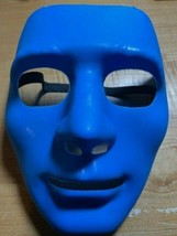 Blank Face Blue Mask - Use It For Dress Up - Halloween - Cosplay - Your ... - £4.74 GBP