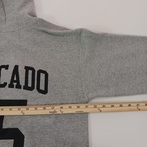 NEFF Carroll Football Bulldog Hoodie Men's Size Medium Gray Pullover Sweatshirt image 6