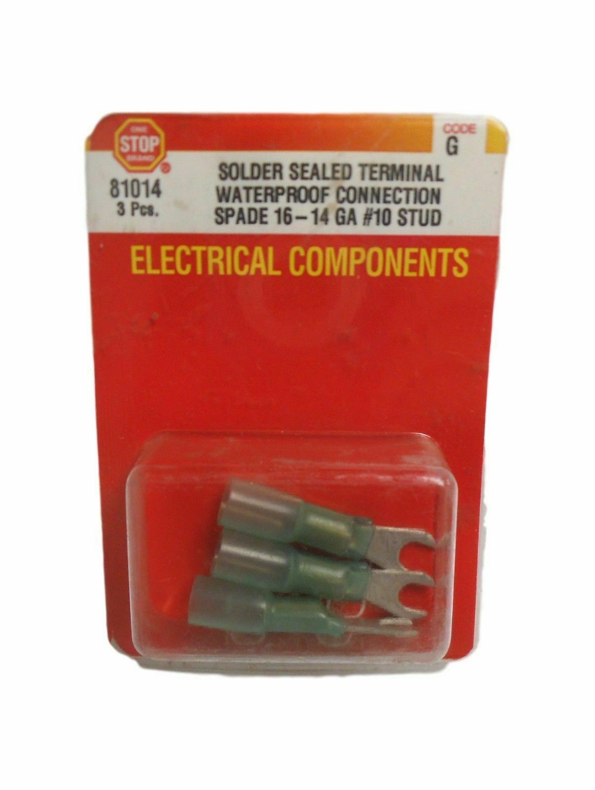 One Stop Brand 81014 Solder Sealed Terminal Waterproof Connection Spade ... - $10.22