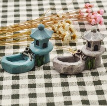 figuritas decorativas para estanque, artesanía de resina en miniatura, Zen - £16.41 GBP