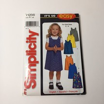 Simplicity 7056 Size 2-6 Girls' Jumper - $12.86