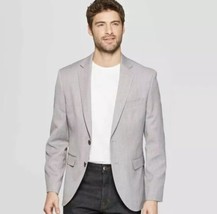 Men&#39;s Slim Fit Suit Jacket Goodfellow &amp; Co 34R Slim Fit Jet Gray - £21.33 GBP