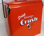 Orange Crush Soda Cooler Model Embossed White Lettering - $391.05