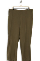 Nwt Abound Womens Straight Leg Pants In Olive Night Size 2XS - £8.87 GBP