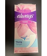 Always Thong Daily Liners 42 Regular Retired Old Stock Unused See Descri... - £44.06 GBP