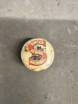 Vintage Antique Singer Sewing Machine Glass Oil Bottle Can Cap Lubricant... - $8.96