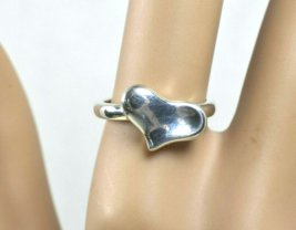Beautiful Angela Cummings 3D Wavy Heart Ring Sz 6.25 Very Rare Sterling ... - $376.15