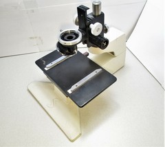 Semprex Microscope Base &amp; Stage W/Nikon 3 Place Nosepiece / Focus Assembly  - $261.88