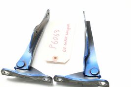 2002-2007 SUBARU IMPREZA WAGON FRONT HOOD HINGE LEFT RIGHT SIDE SET P6063 image 6