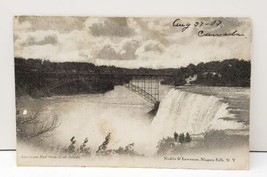 American Fall From Goat Island c1907 Postcard B17 - £3.69 GBP