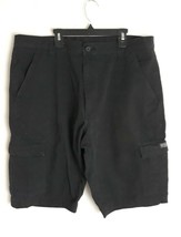Wrangler Cargo Black Cut Off Shorts Professionally Seamed Mens 38x12 - $15.48