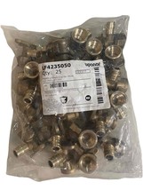 25 Pack Uponor LF4235050 ProPEX LF Brass Drop Ear Elbow 1/2&quot; PEX x 1/2&quot; FIP - £145.41 GBP