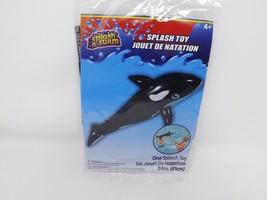 Splash-n-Swim Black Dolphin Splash Toy - New - £7.01 GBP