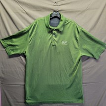 Cutter &amp; Buck Green Geometr Cb Dry The Golf Club Amelia Island Polo Shirt Est. Xl - £22.93 GBP