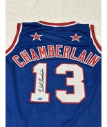 Wilt Chamberlain Signed Harlem Globetrotters Basketball Jersey COA - $499.00