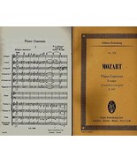 Piano Concerto D major K 537 Foreword by Friedrich Blume 1976 Miniature ... - £6.99 GBP