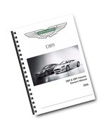 2006 ASTON MARTIN DB9 &amp; VOLANTE -  USER OWNERS GUIDE REPRINT A4 COMB BOUND - $710.10 MXN
