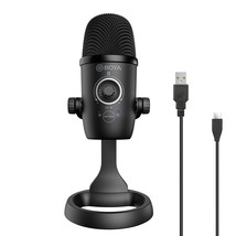 Gaming Usb Microphone For Pc, By-Cm5 Desktop Computer Mic For Recording, Streami - £95.09 GBP