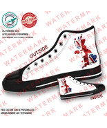 2 UK UNITED KINGDOM BRITISH ENGLAND NATIONAL FLAG Shoes - £34.07 GBP