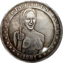 E Pluribus Unum Fantasy Medal - Moneda de cobre 1881 - $18.55 CAD