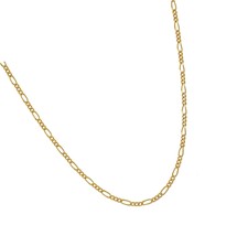 JEWELRY 1.5mm Figaro Chain Necklace Women and Men - £93.54 GBP