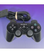 Black Dual Shock 2 Controller Official Sony PlayStation 2 PS2 SCPH-10010 - $41.76 CAD