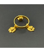 Vintage House Of Goebel Italian Brass Egg Stand With Claw Feet Made In I... - €14,33 EUR