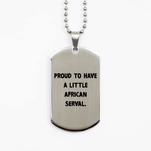 New African Serval Cat, Proud to Have a Little African Serval, Unique Si... - $19.55