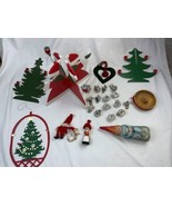 Scandinavian Swedish Estate sale Ornament and Christmas Lot For repair o... - $24.74