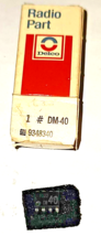 Delco dm-40 Integrated Circuit Dual Operational Amplifier xref nte778a - $3.60