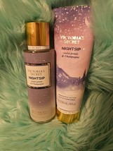 Victoria Secret 2pc Set Nightsip Voilet Petals and Champagne - £43.95 GBP