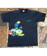 Vtg Florida Tourist T Shirt-Tropical Fish-XL-Black-Signal Mega Tee-Graph... - £21.98 GBP