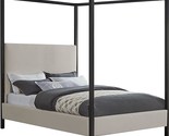 Jamesgrey-K James Collection Modern | Contemporary King Bed With Beige L... - $1,543.99