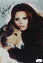 Sophia Loren Autographed 8x10 Photo JSA COA Italian Actress Signed - £55.04 GBP