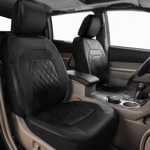 Forros Para Asientos De Carros Covertores Cuero Funda Universales Car Se... - $89.05