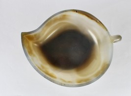 Hand Crafted Natural Chalcedony Carved Fine 920 Carats gemstone Bowl Home Decor - £323.72 GBP