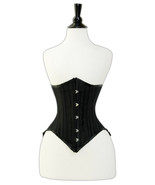 WOMEN STEEL BONED UNDERBUST BROCADE CORSET GOTHIC BUSTIER TOP BODY SHAPER - $1,045.18 MXN