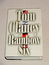 Tom Clancy Rainbow Six Hardcover 1998 First Printing - £7.83 GBP