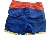 Vintage Campus Retro Orange Blue Yellow Swim Trunks Surf Shorts Colorblo... - $68.99