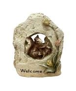 Ganz Welcome Squirrel in a Rock yard Art Outdoor Yard Decor 5 inches hig... - £3.04 GBP